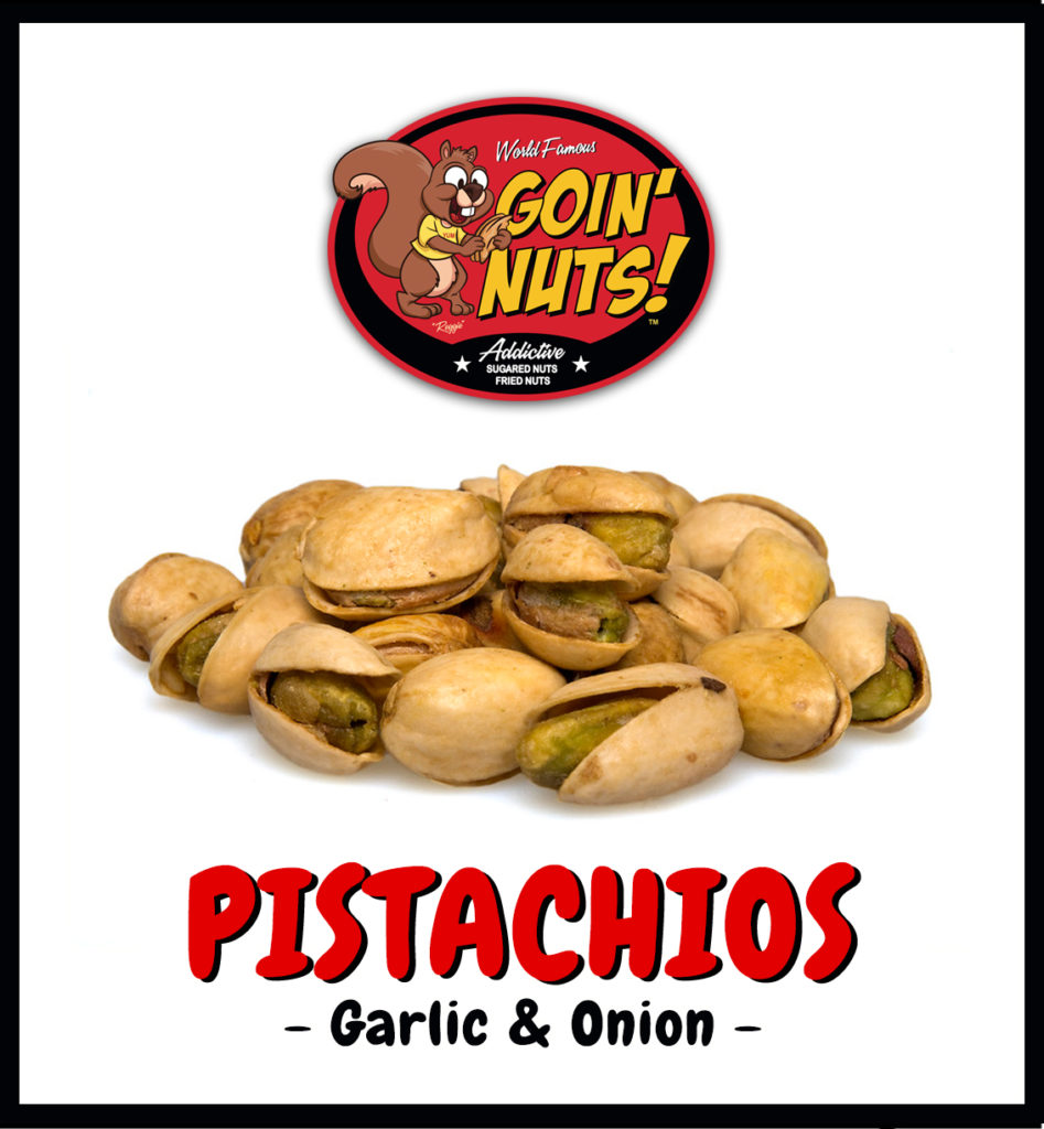 Garlic & Onion Pistachios